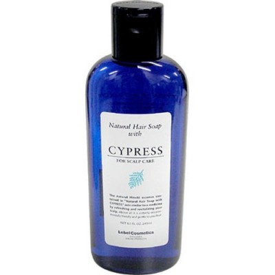 Шампунь Hair Soap with Cypress для ухода за чувствительной, сухой кожей головы с маслом японского кипариса, 240 мл.