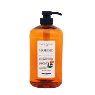 Шампунь Hair Soap with Marigold для жирной кожи головы с экстрактом календулы. 720 мл.