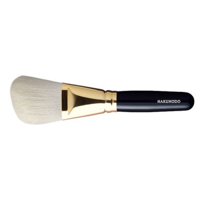Кисть Hakuhodo для завершающего макияжа S100Bk Finishing Brush Angled
