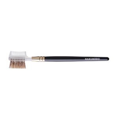 Щетка Hakuhodo для бровей S195Bk Brow Comb Brush Transparent