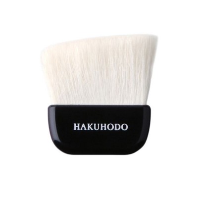 Кисть для пудры Hakuhodo Fan Brush Mini Angled & Flat