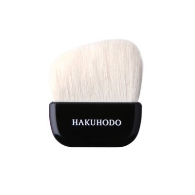 Кисть для пудры Hakuhodo Fan Brush Mini Angled & Round