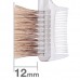 Щетка Hakuhodo для бровей S195 Brow Comb Brush Transparent