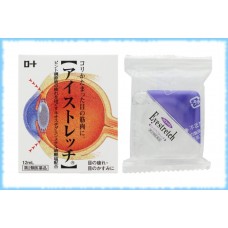 Расслабляющие глазные капли Eye Stretch, Rohto, 12 мл.