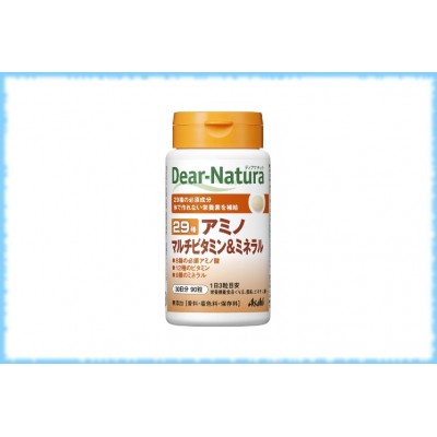 Комплекс аминокислот, витаминов и минералов Dear-Natura-29, Asahi, на 30 дней