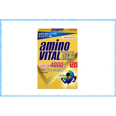 Аминокислоты AminoVital Gold 4000, Ajinomoto, 14 пакетиков