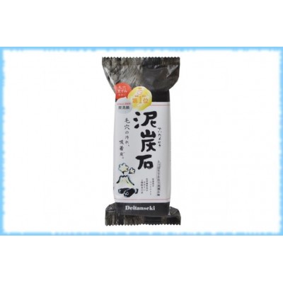 Мыло с древесным углем Deitanseki Soap, Pelican, 100 гр. 