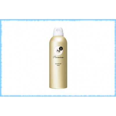 Дезодорант-спрей для подмышек Ag Deo 24 Premium с ионами серебра, Shiseido, 180 гр.