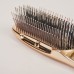 Укороченная массажная расческа с подставкой Scalp Brush World Premium Short Type, S-Heart-S, 572 зубчика