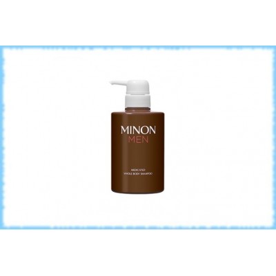 Лечебный шампунь для чувствительной кожи Minon Men Medicated Whole Body Shampoo, 400 мл.