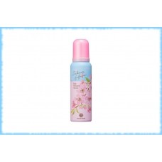 Увлажняющий мусс для тела с ароматом сакуры Sakura Fufufu, 120 гр.