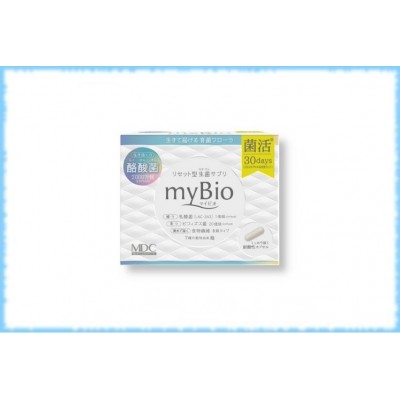 Комплекс для поддержания здоровья микрофлоры кишечника myBio, курс на 30 дней (60 капсул)