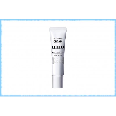 Осветляющий крем для ухода за кожей лица для мужчин Shiseido UNO Dual Effect Cream, 23 гр.